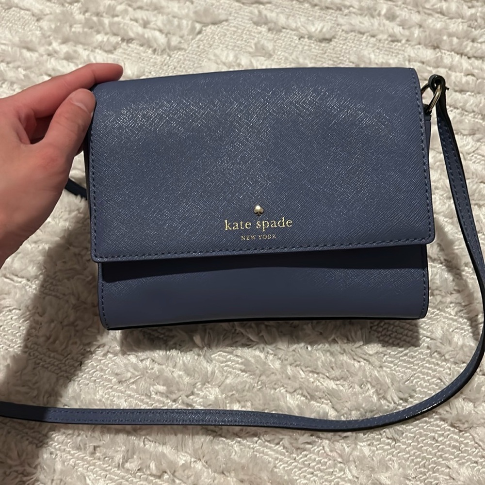 Kate Spade blue cedar street magnolia crossbody bag